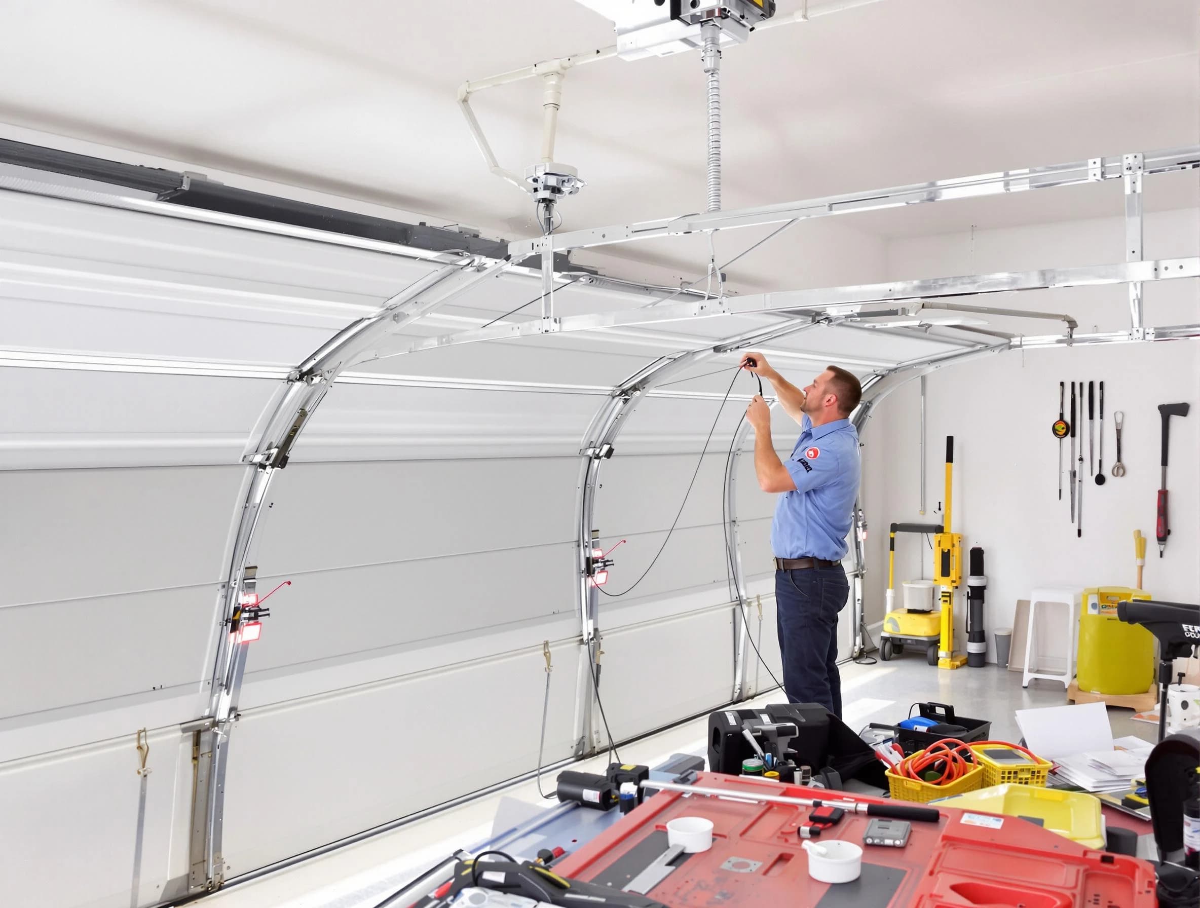 Garage door cable repair service by White City Garage Door Repair in White City