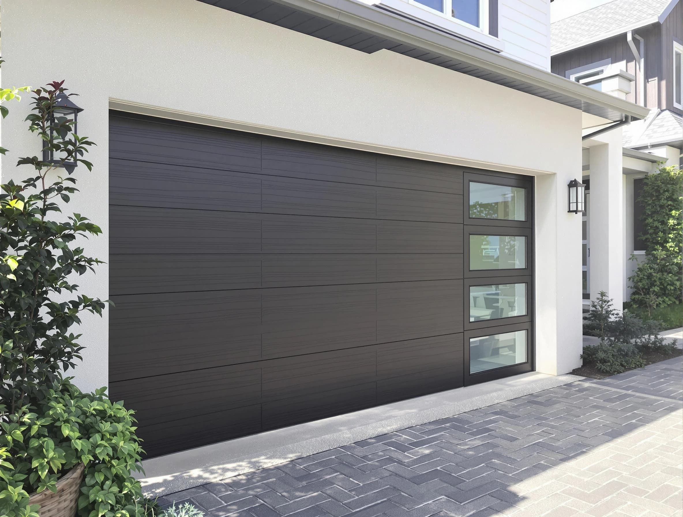 Custom garage door installation by White City Garage Door Repair in White City