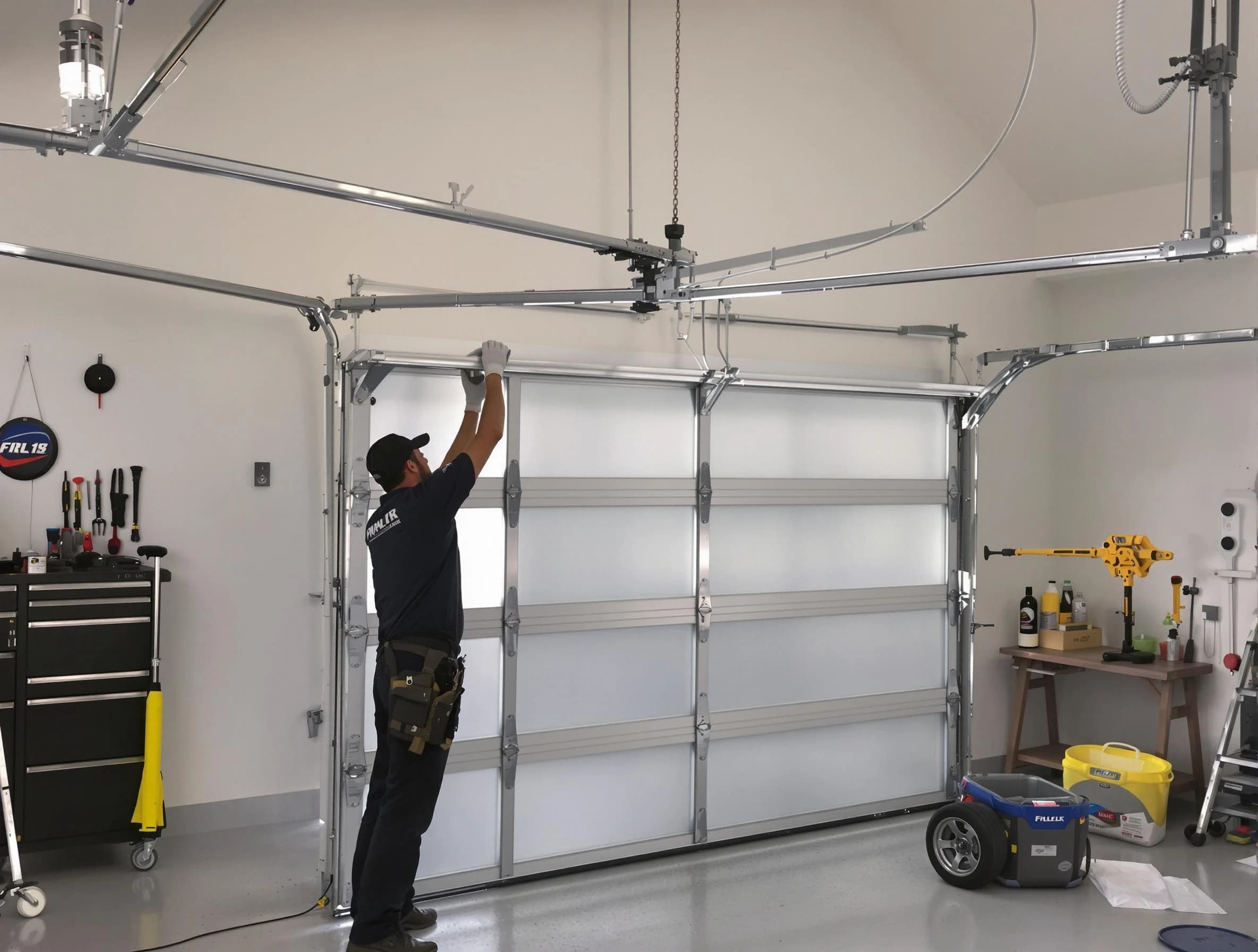 White City Garage Door Repair certified team performing precision garage door installation in White City