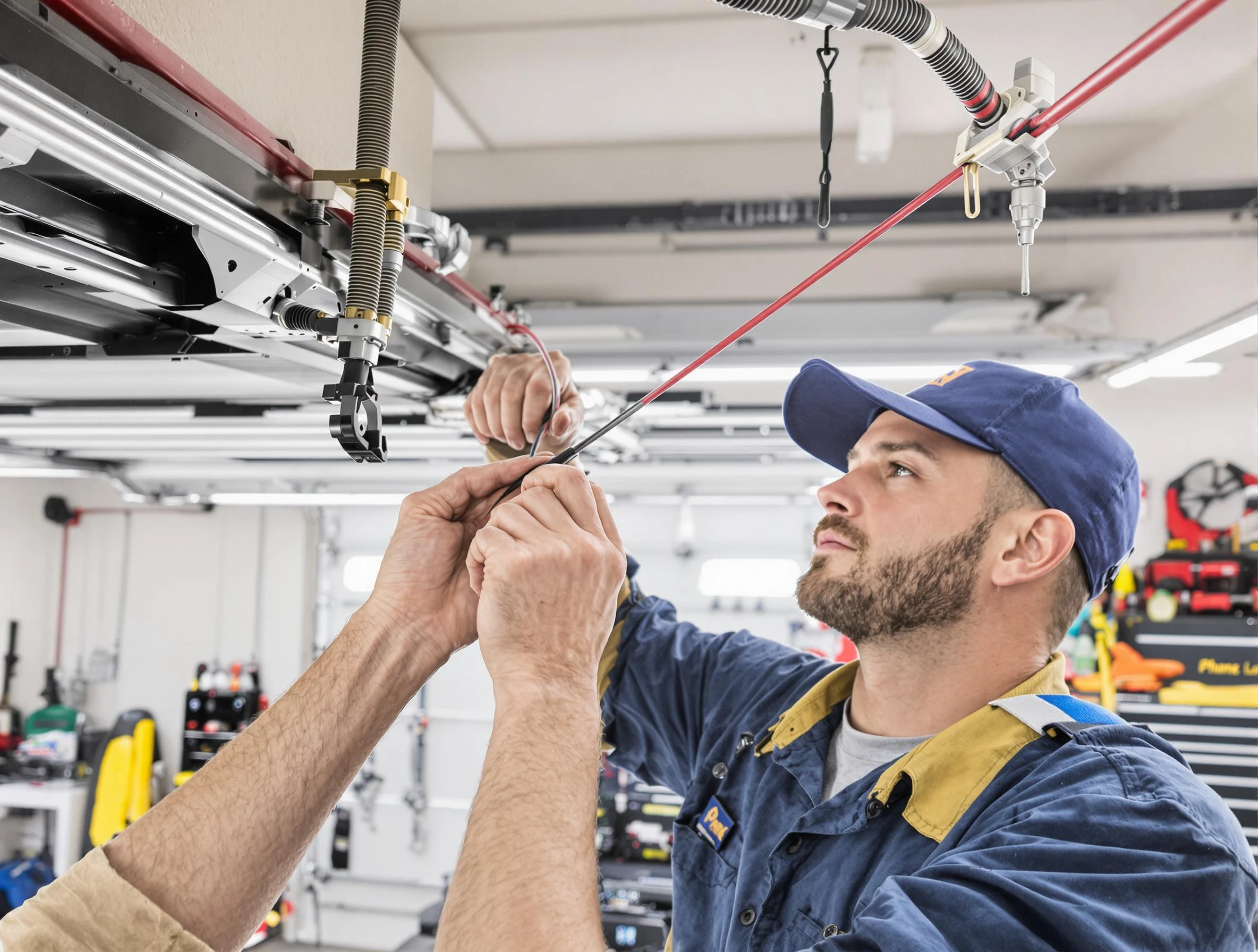 Garage Door Cable Repair in White City
