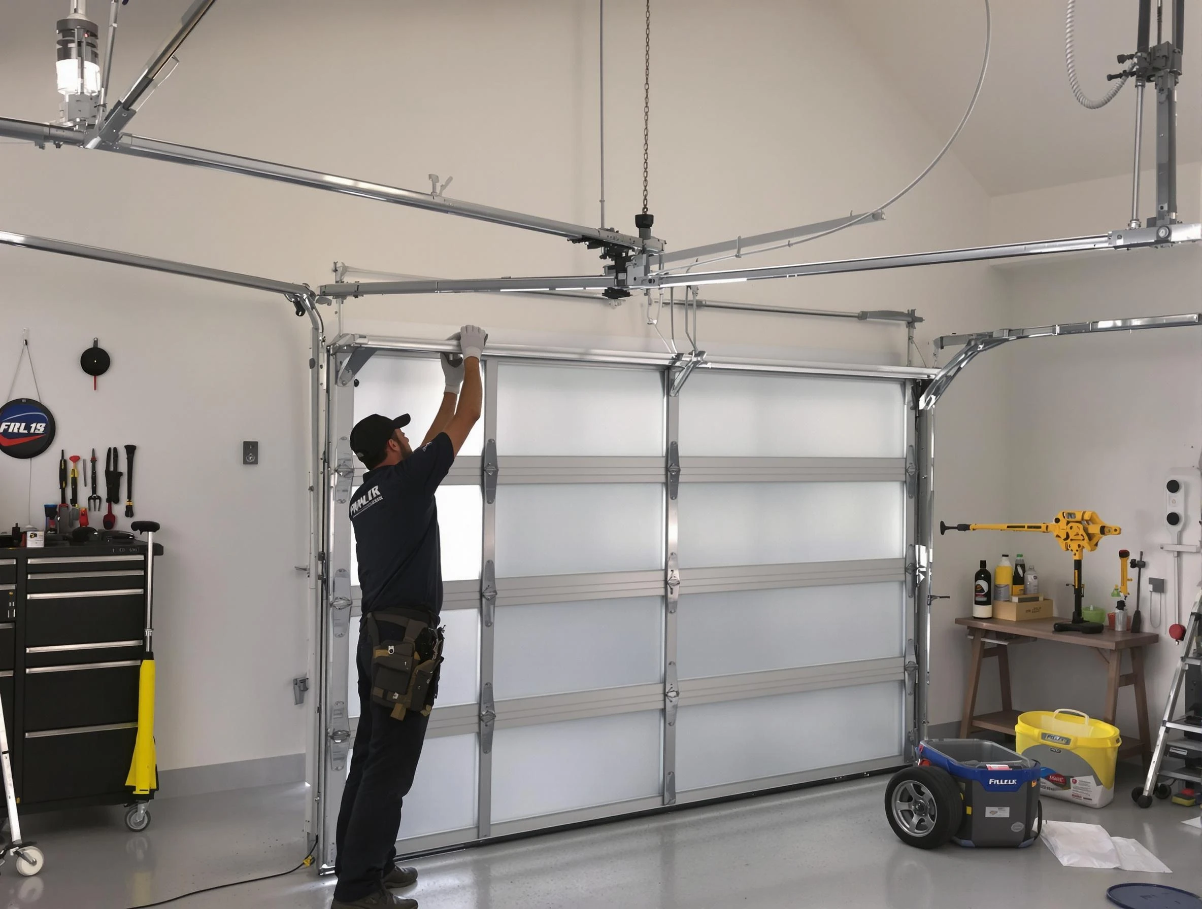 White City Garage Door Repair certified team performing precision garage door installation in White City