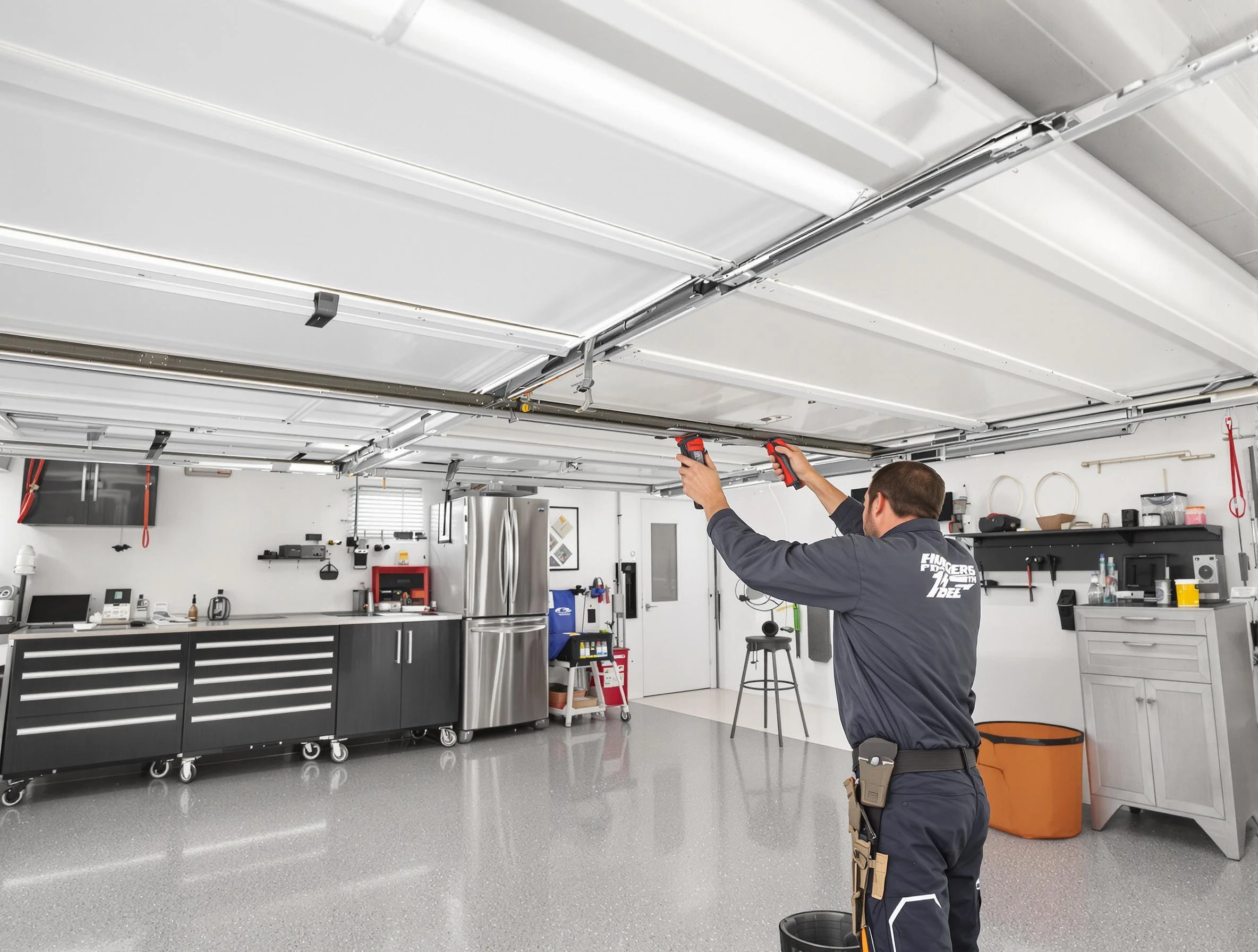 Overhead garage door repair service by White City Garage Door Repair in White City